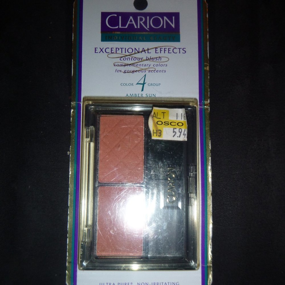 Vintage Clarion Exceptional Effects Contour Blush
